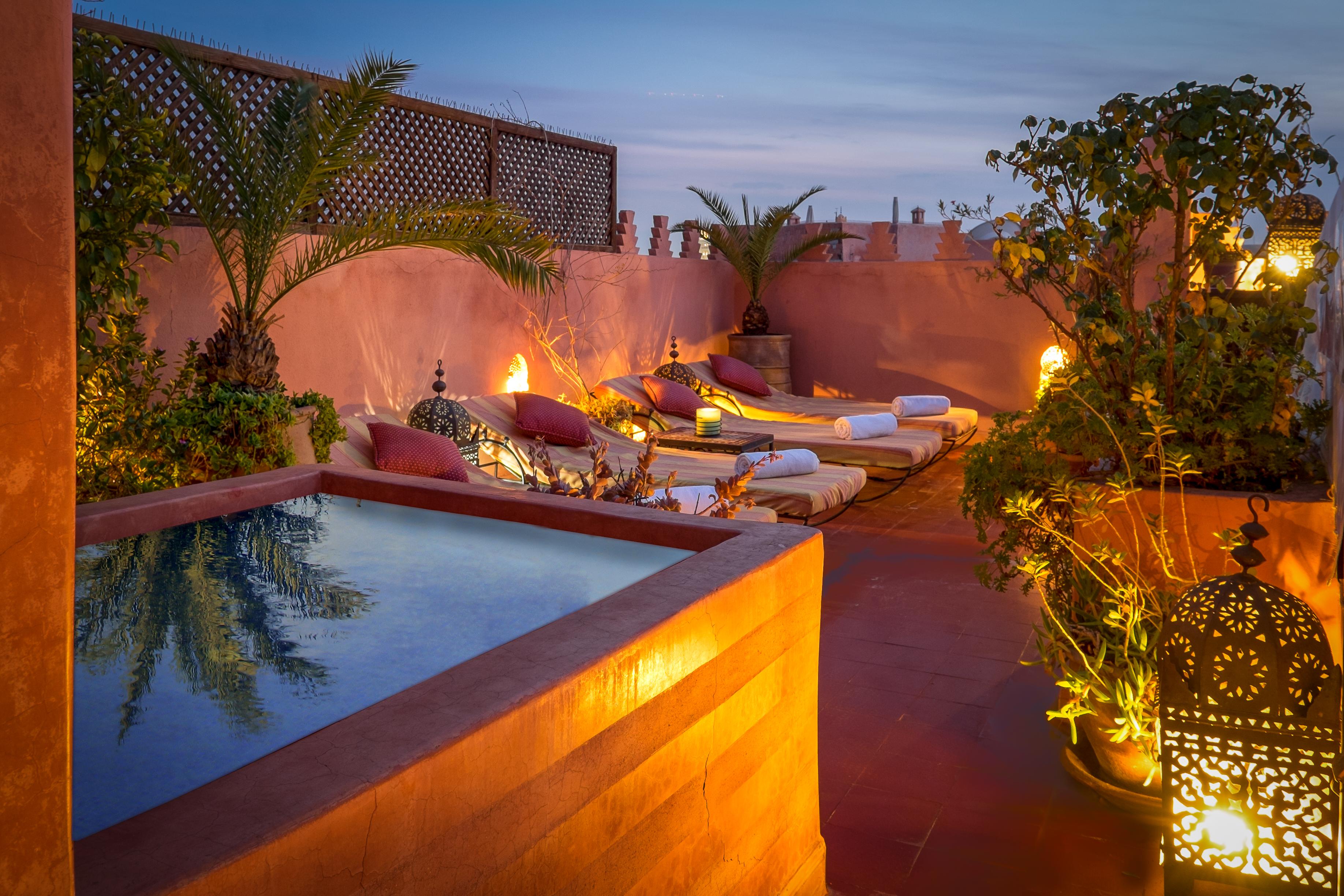 Riad Sable Chaud Marrakesh Bagian luar foto