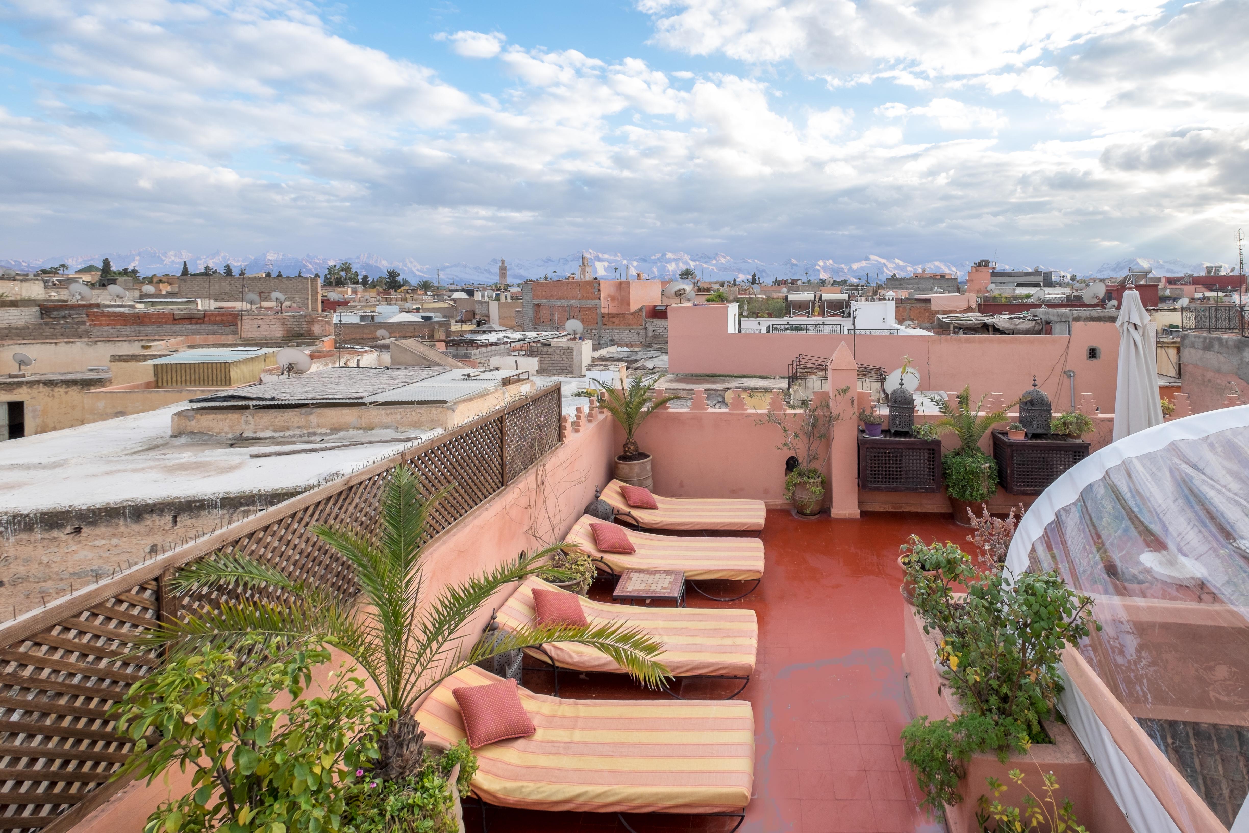 Riad Sable Chaud Marrakesh Bagian luar foto