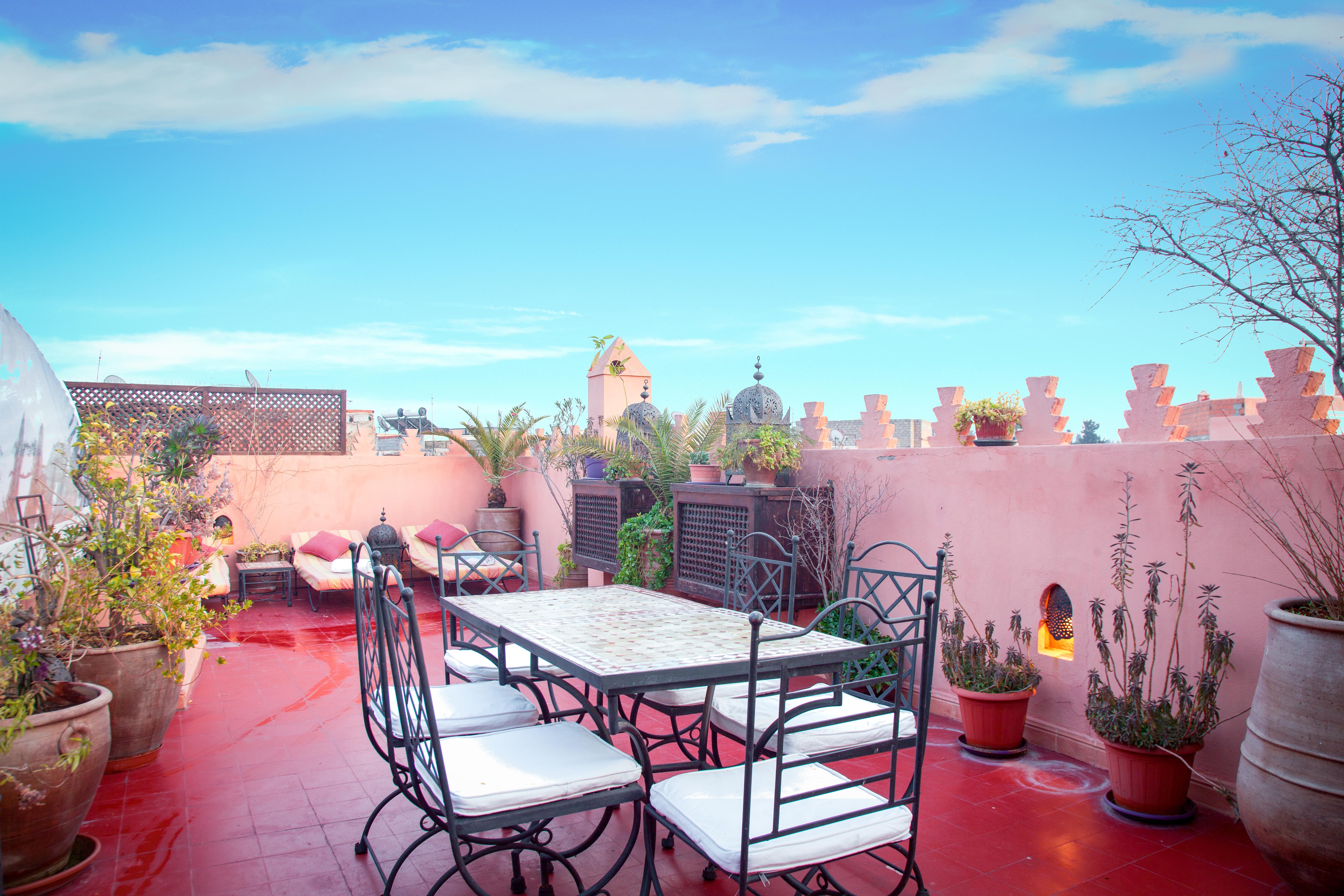 Riad Sable Chaud Marrakesh Bagian luar foto