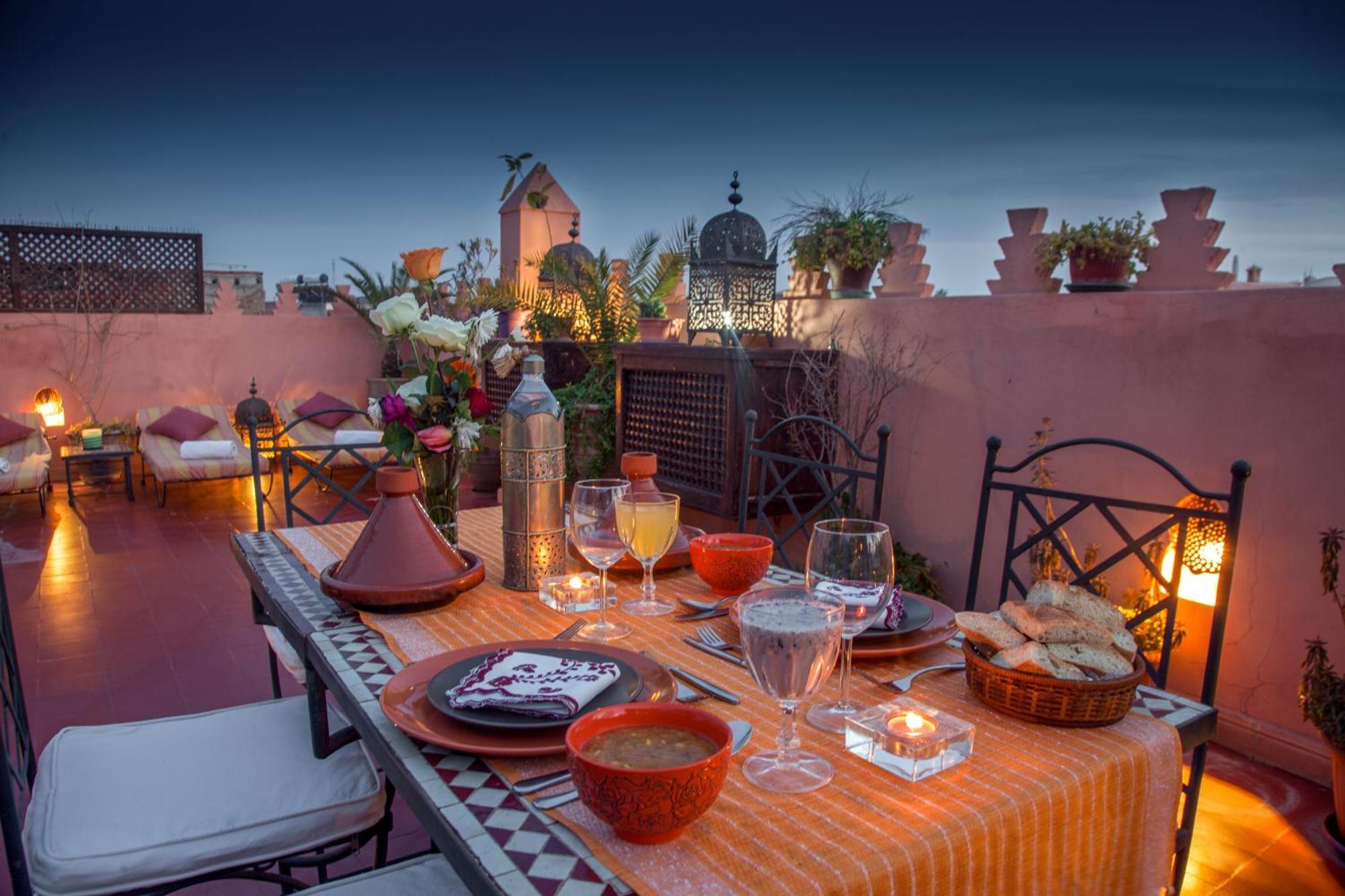 Riad Sable Chaud Marrakesh Bagian luar foto